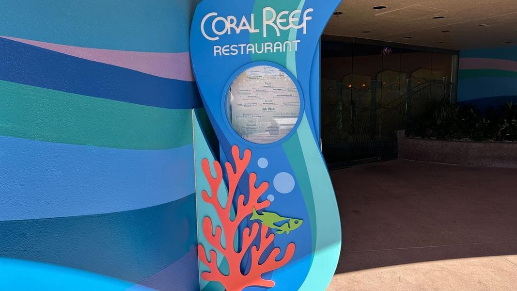 Coral Reef Restaurant at EPCOT to Close For Refurbishment Later This Year