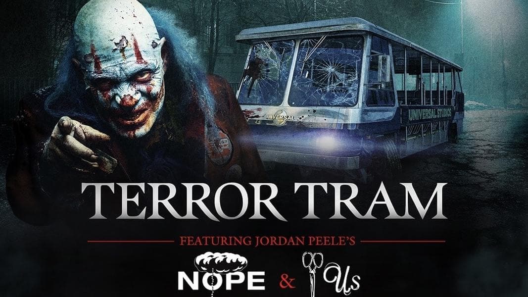 Terror Tram features Jordan Peele crossover