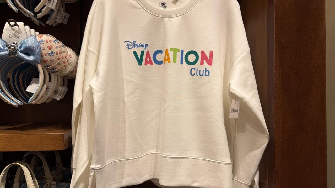 Disney Vacation Club Exclusive Pullover Now Available at Disneyland Resort
