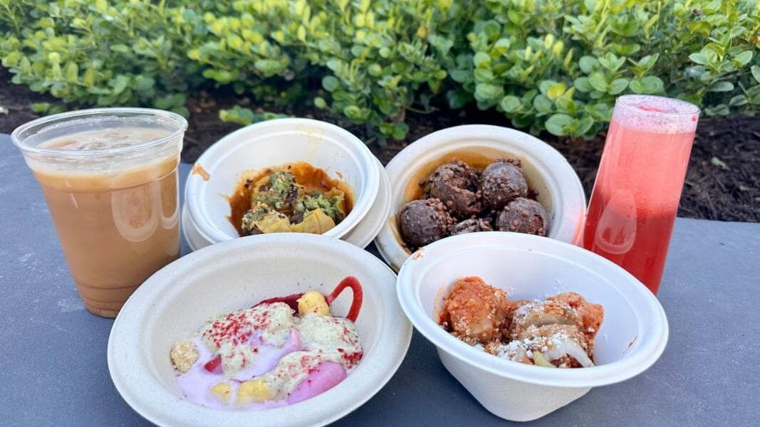 REVIEW: ‘Digital’ Dumplings, Desserts, and Drinks at Energy Bytes, The TRON Snack Stand at Magic Kingdom
