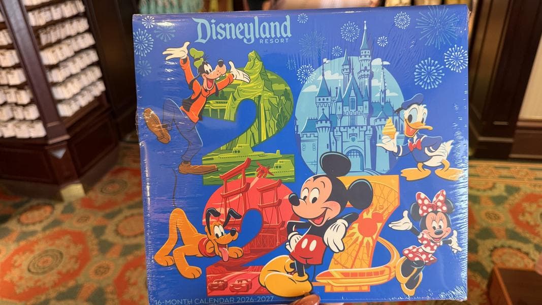 2027 Wall Calendar Now Available at Disneyland Resort