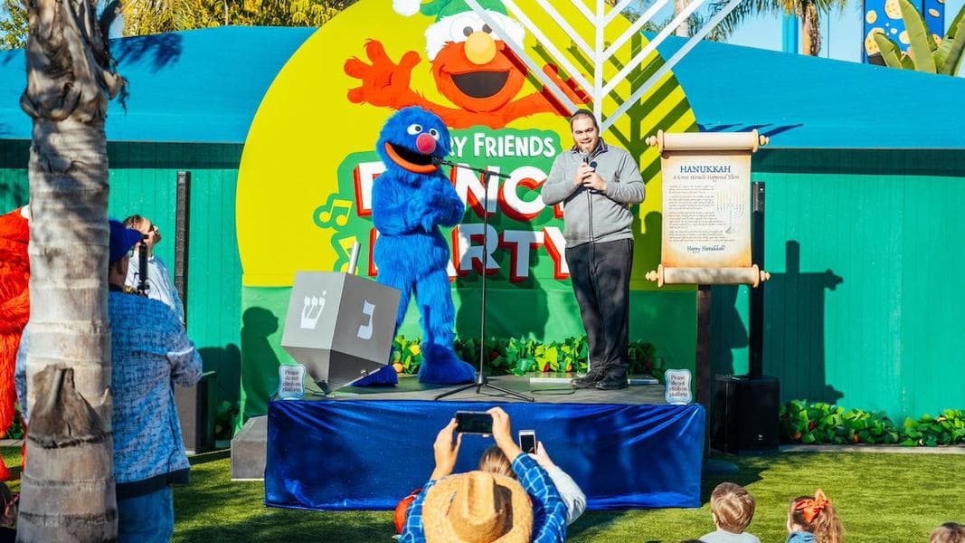 Celebrate Hanukkah at Sesame Place San Diego
