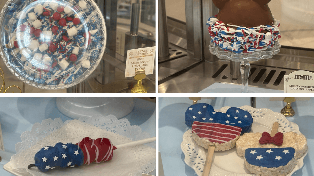 Main Street Confectionery Celebrates the U.S.A. with Patriotic Popcorn and More Treats at Magic Kingdom