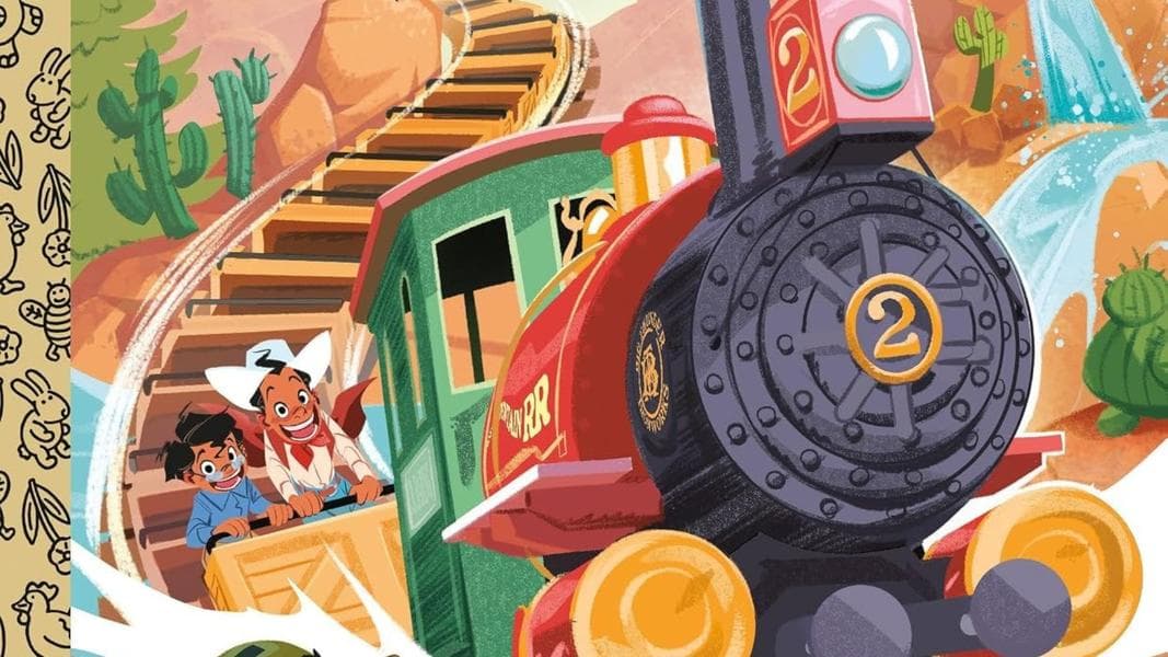 Big Thunder Mountain Railroad Little Golden Book Now Available