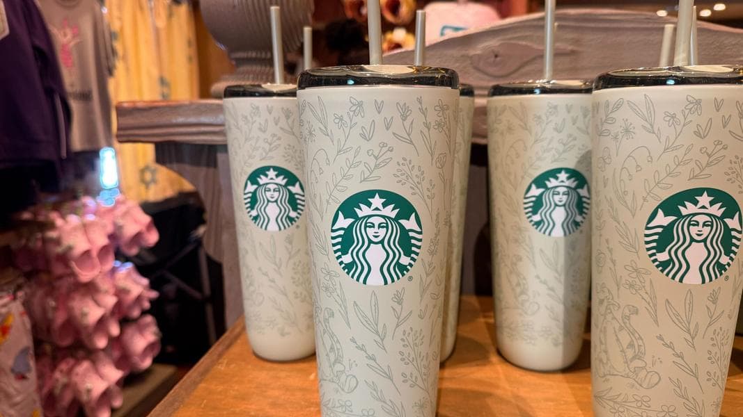 New Winnie the Pooh Starbucks Tumbler at Disneyland