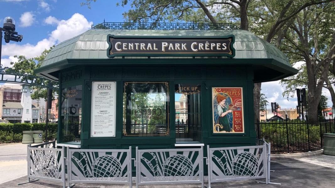PHOTOS: Central Park Crêpes Coming Soon to Universal Studios Florida