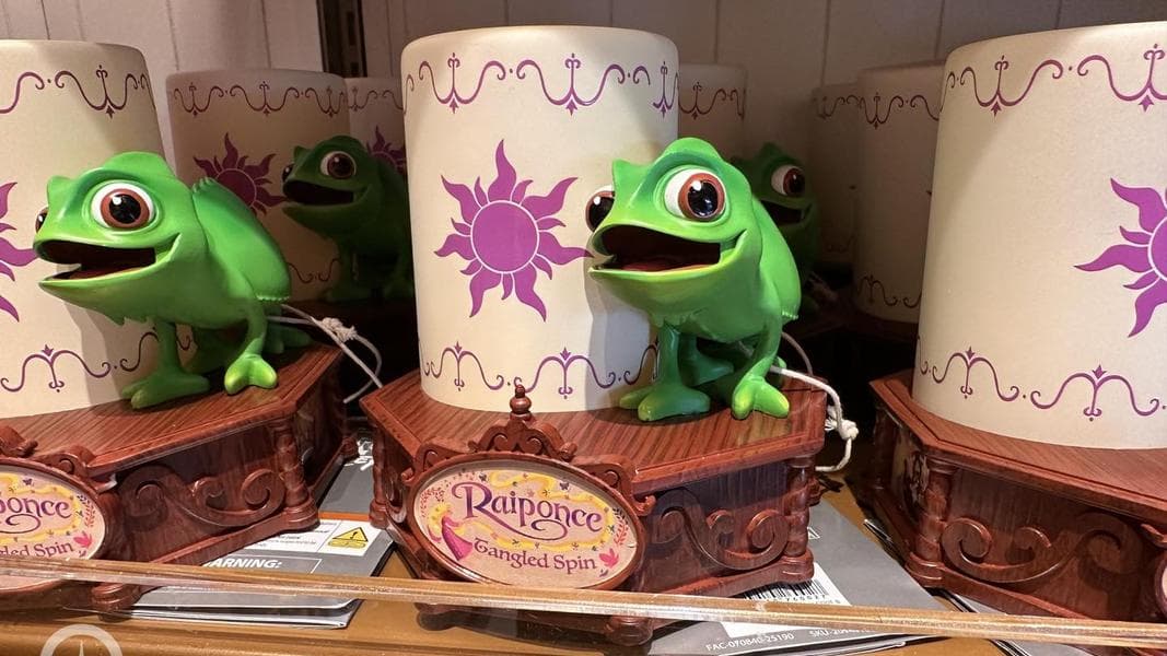New Rapunzel Merchandise at Disneyland Paris to celebrate the opening of Raiponce Tangled Spin